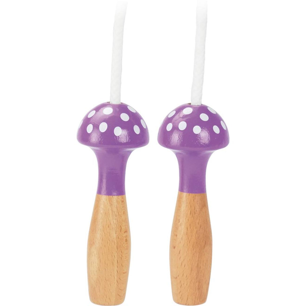 Corde à sauter à pois violet