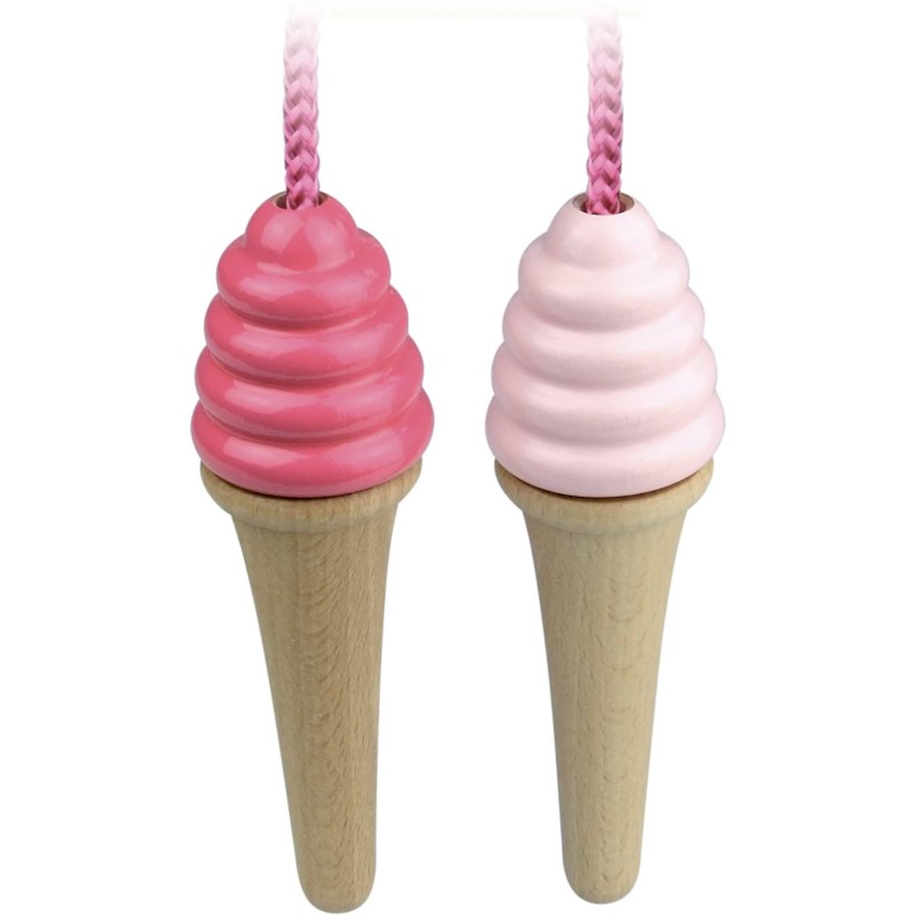 Corde à sauter crème glacée rose