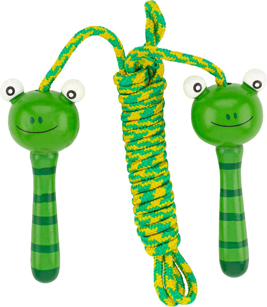 Corde à sauter grenouille vert