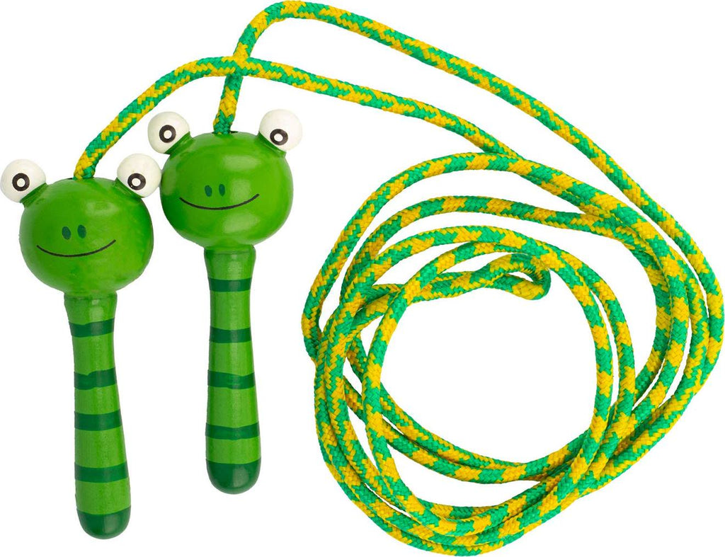 Corde à sauter grenouille vert