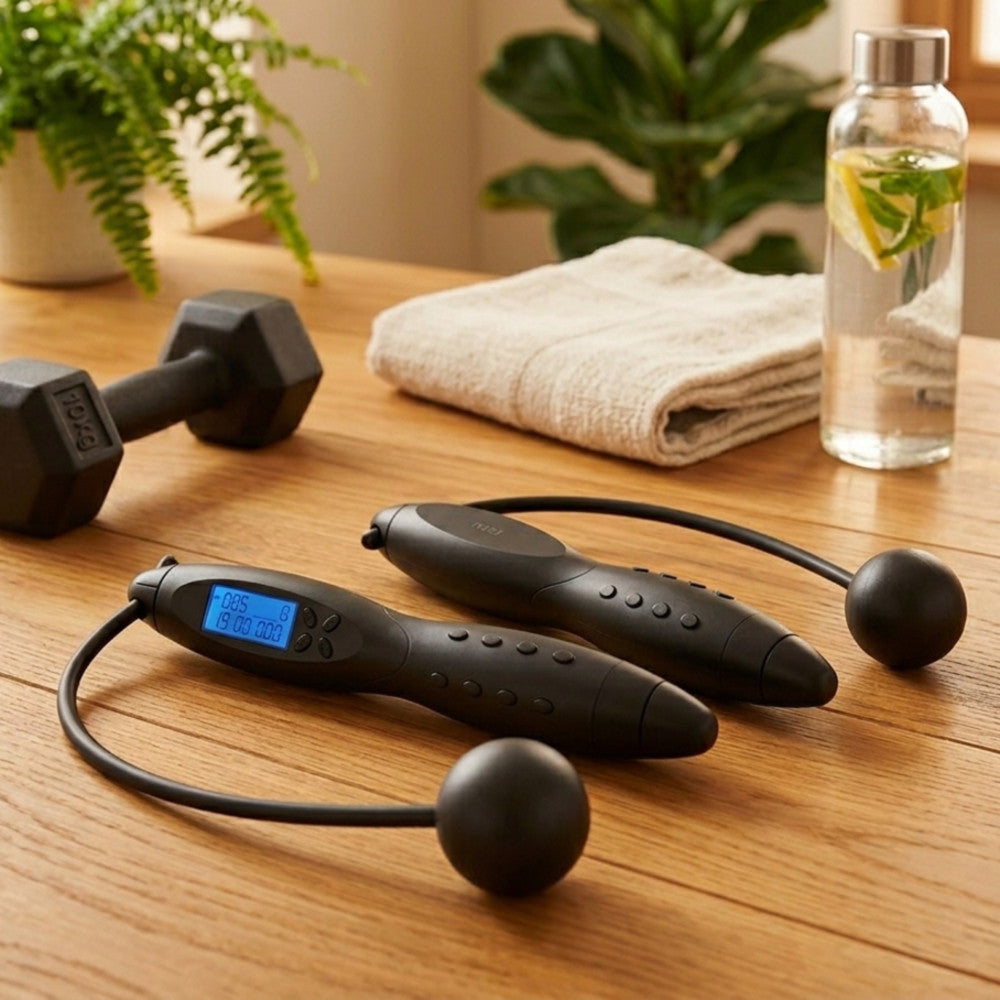 Corde à Sauter Sans Fil Numerique - Fitness