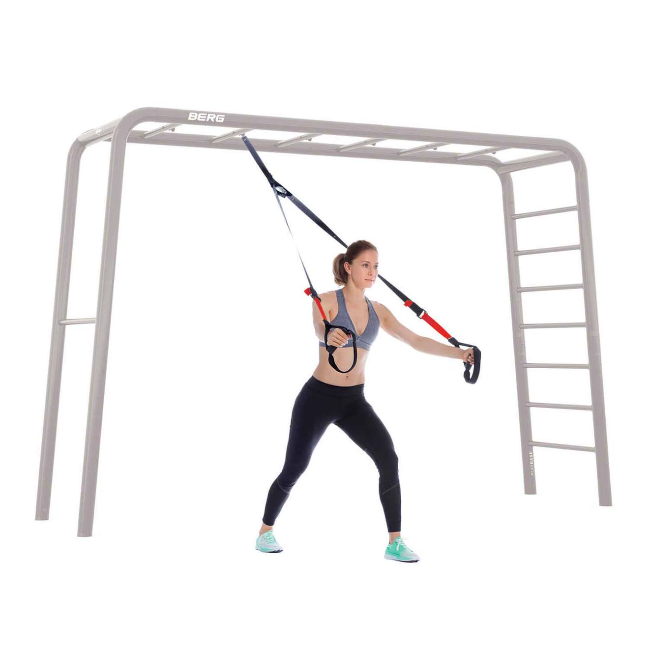 Corde fitness pour aire de jeux playbase black
