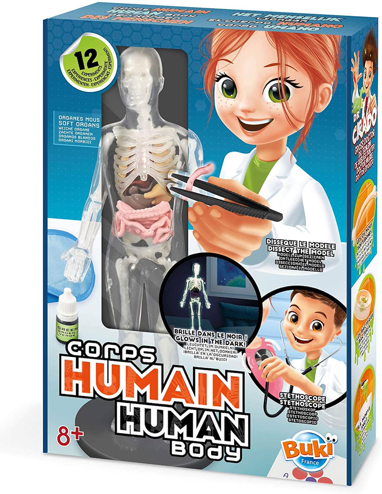 Corps humain blanc