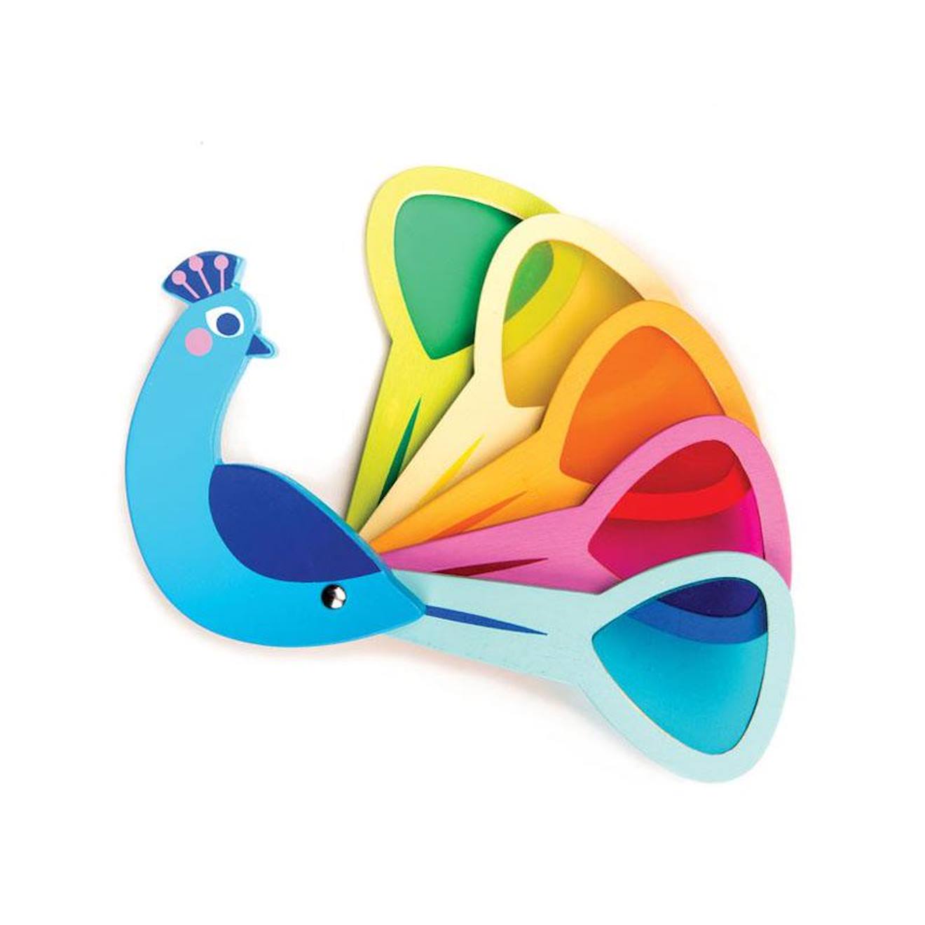 Couleurs de peacock bleu