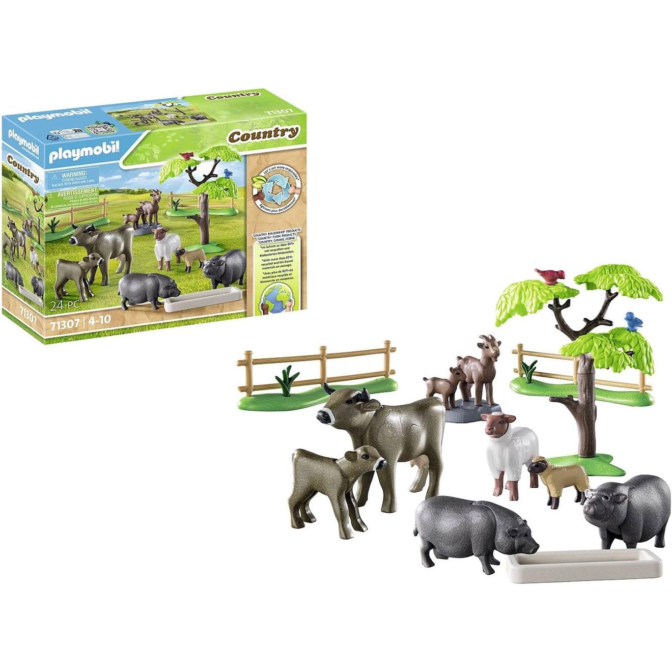 Country -animaux de la ferme 71307 multicolore