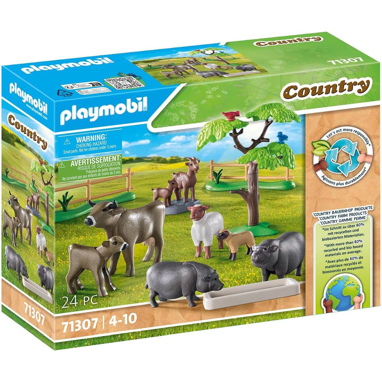 Country -animaux de la ferme 71307 multicolore