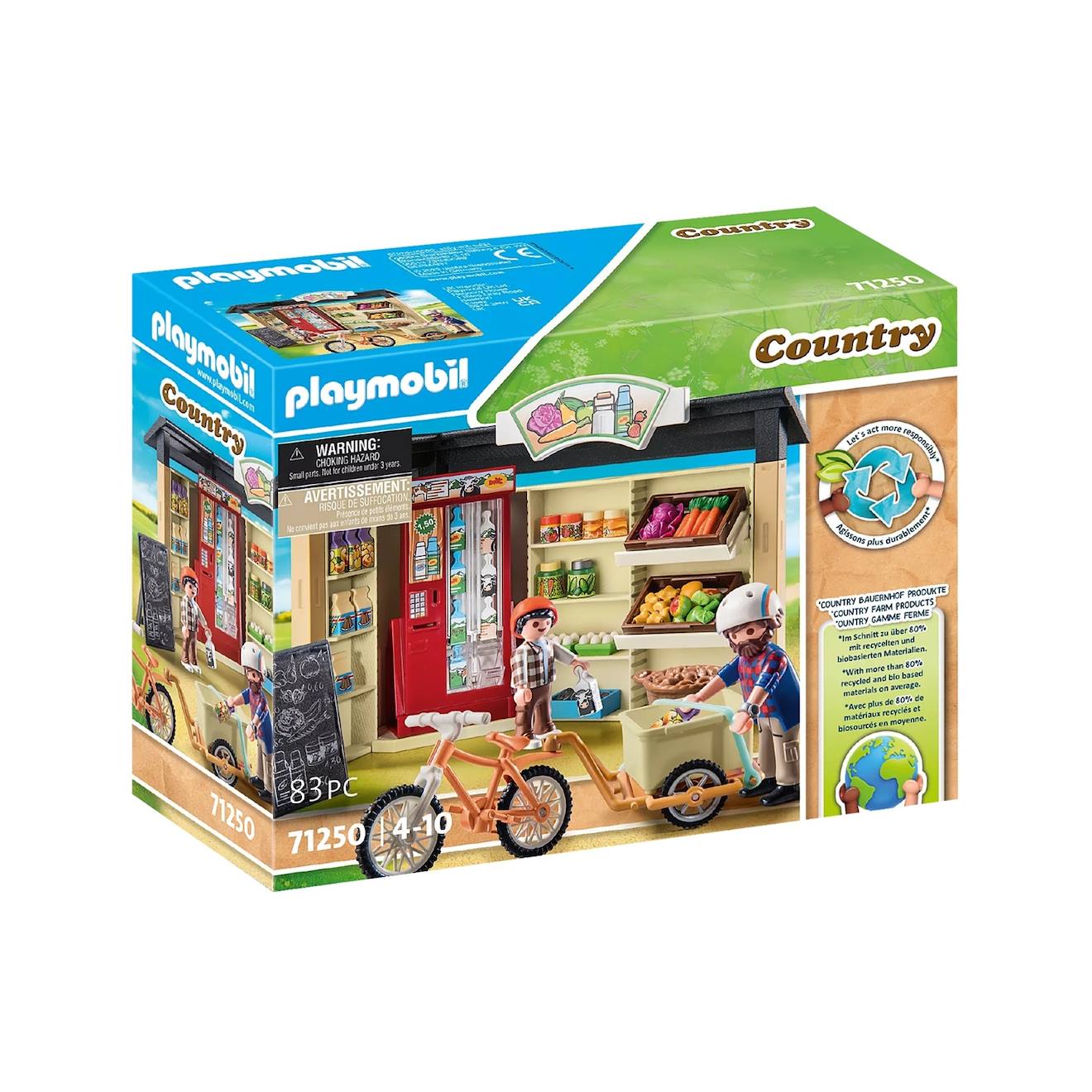 Country boutique de la ferme 71250 multicolore