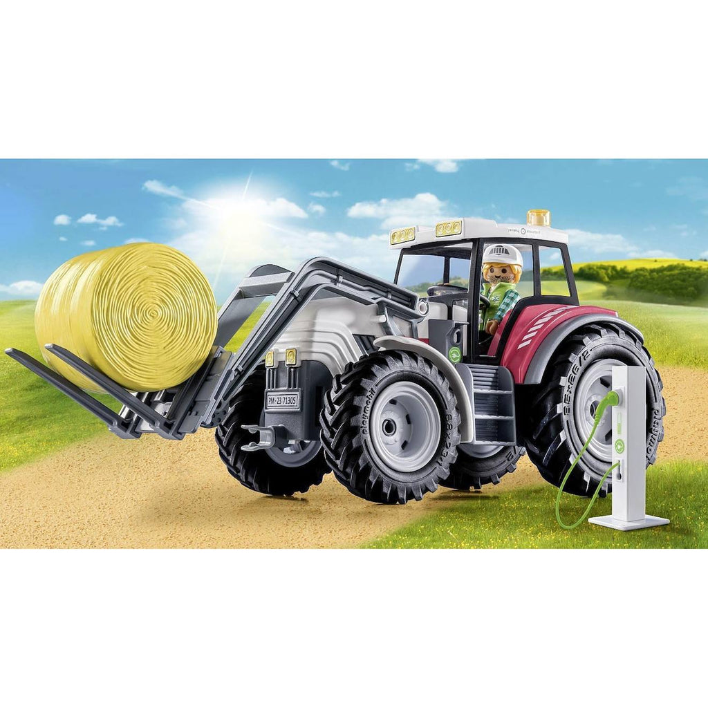 Country - grand tracteur électrique 71305 multicolore