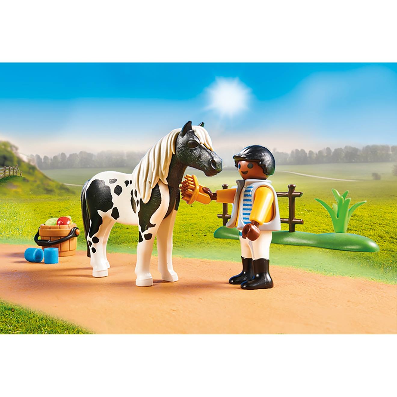 Country poney lewitzer à collectionner 70515 multicolore