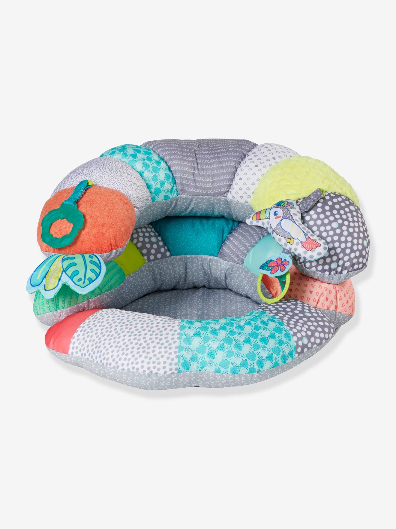 Coussin 2 en 1 évolutif - multicolore