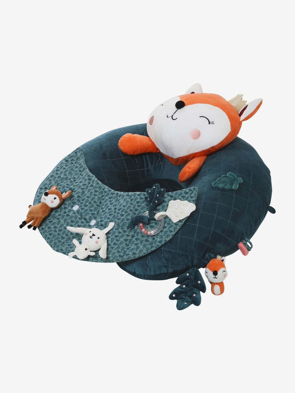 Coussin bébé des découvertes forêt enchantée