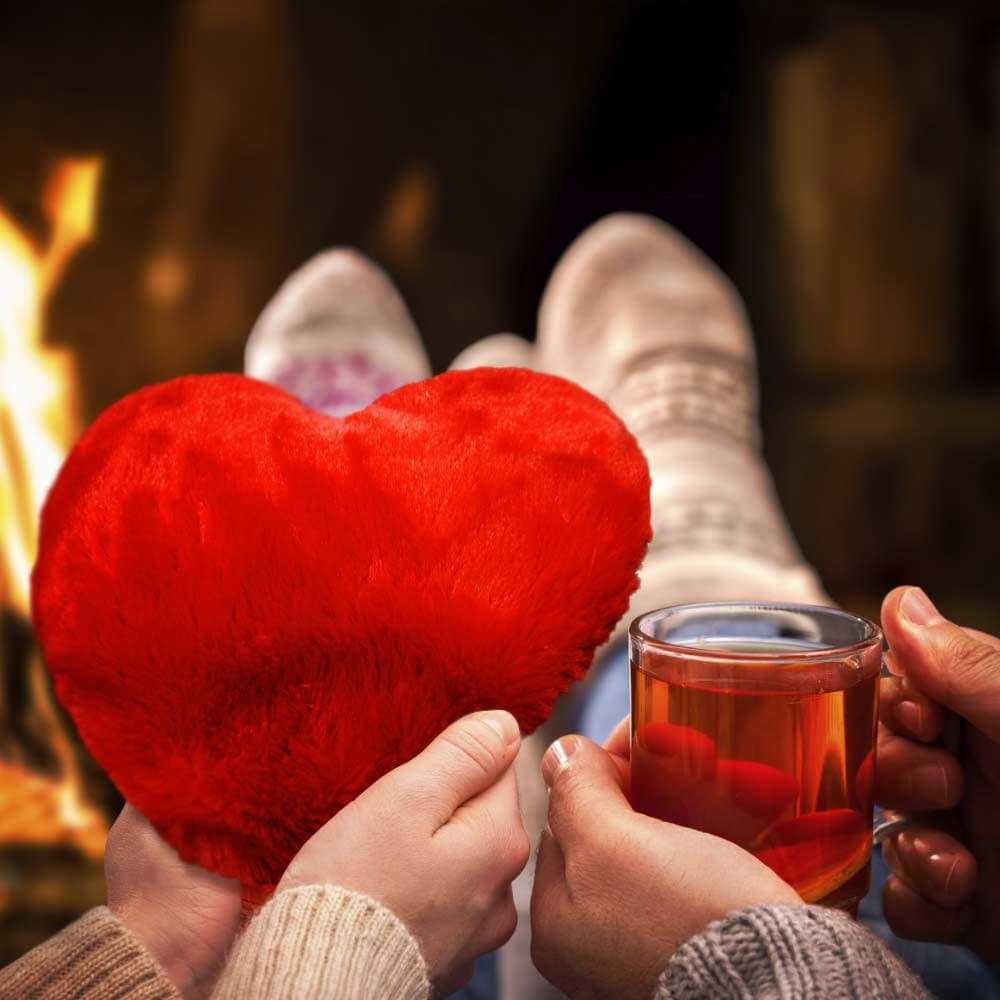 Coussin Chauffant Coeur - Bouillottes Originales