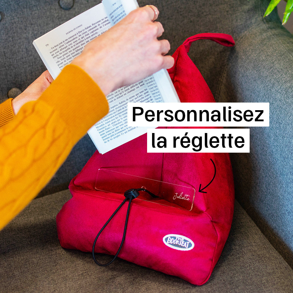 Coussin pour Livre et Tablette Book Seat Prénom à Personnaliser - Accessoires pour Livre