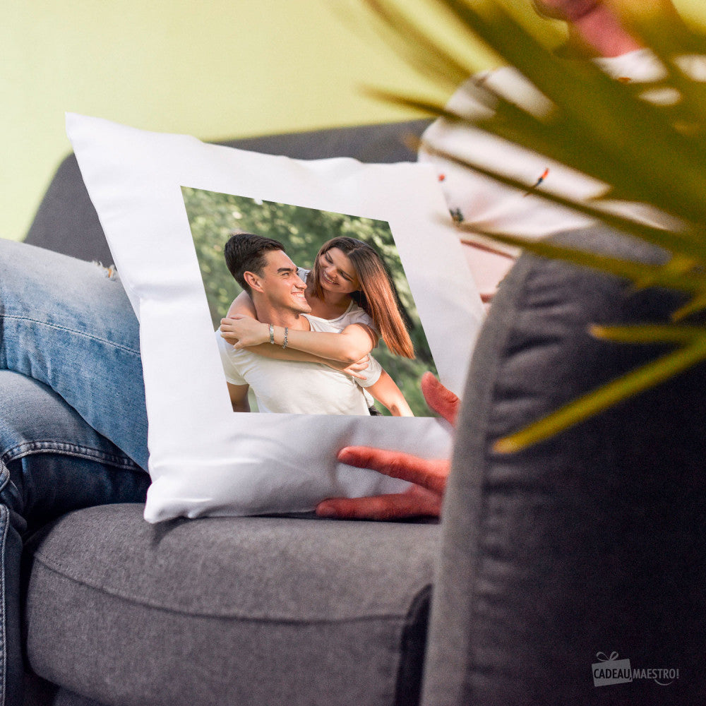 Coussin Recto/Verso à Personnaliser - Coussin Personnalisé