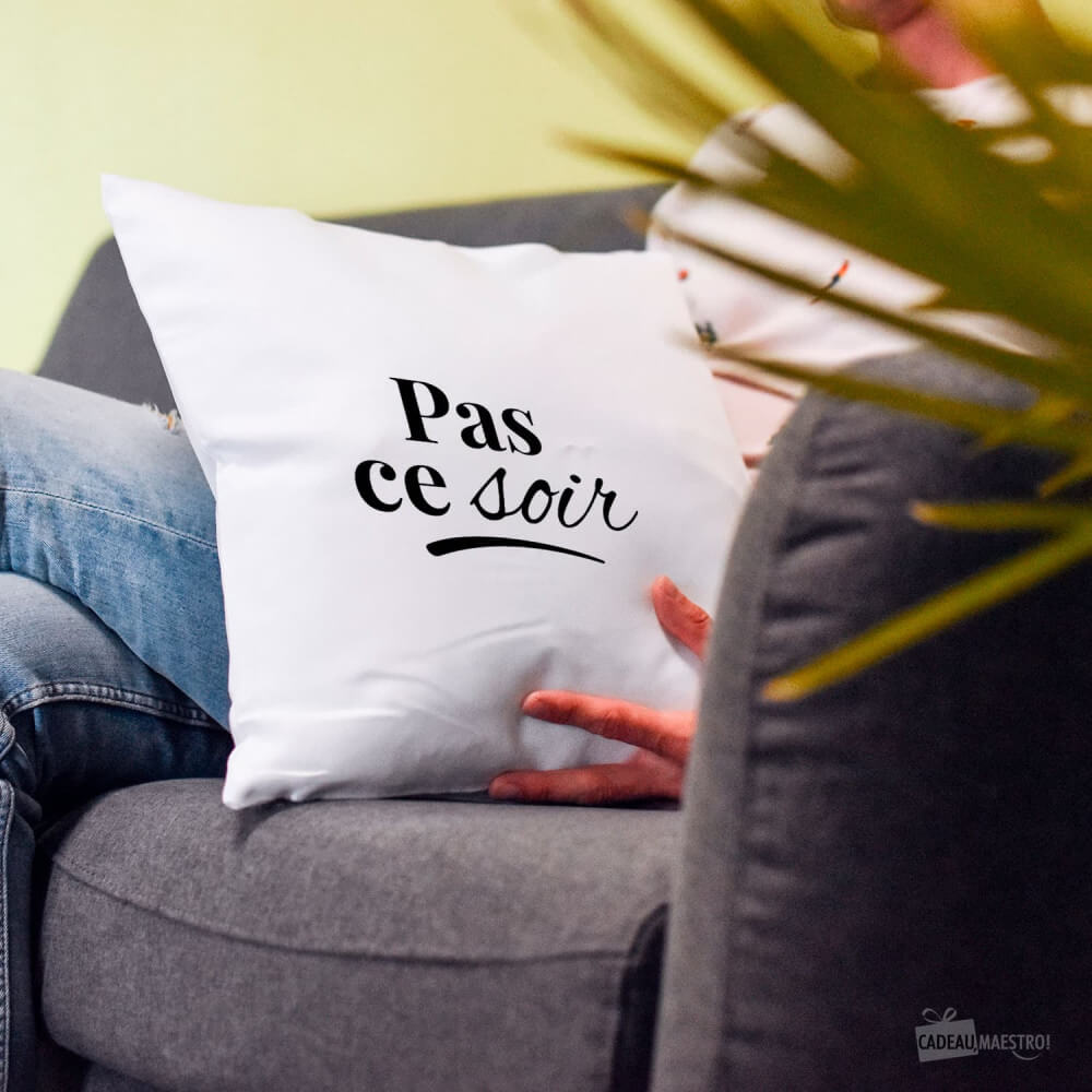 Coussin Recto/Verso Coquin à Personnaliser - Coussin Personnalisé