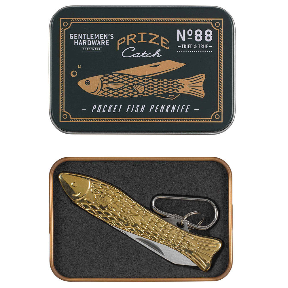 Couteau de Poche Poisson - Pêcheur Gentlemen's Hardware