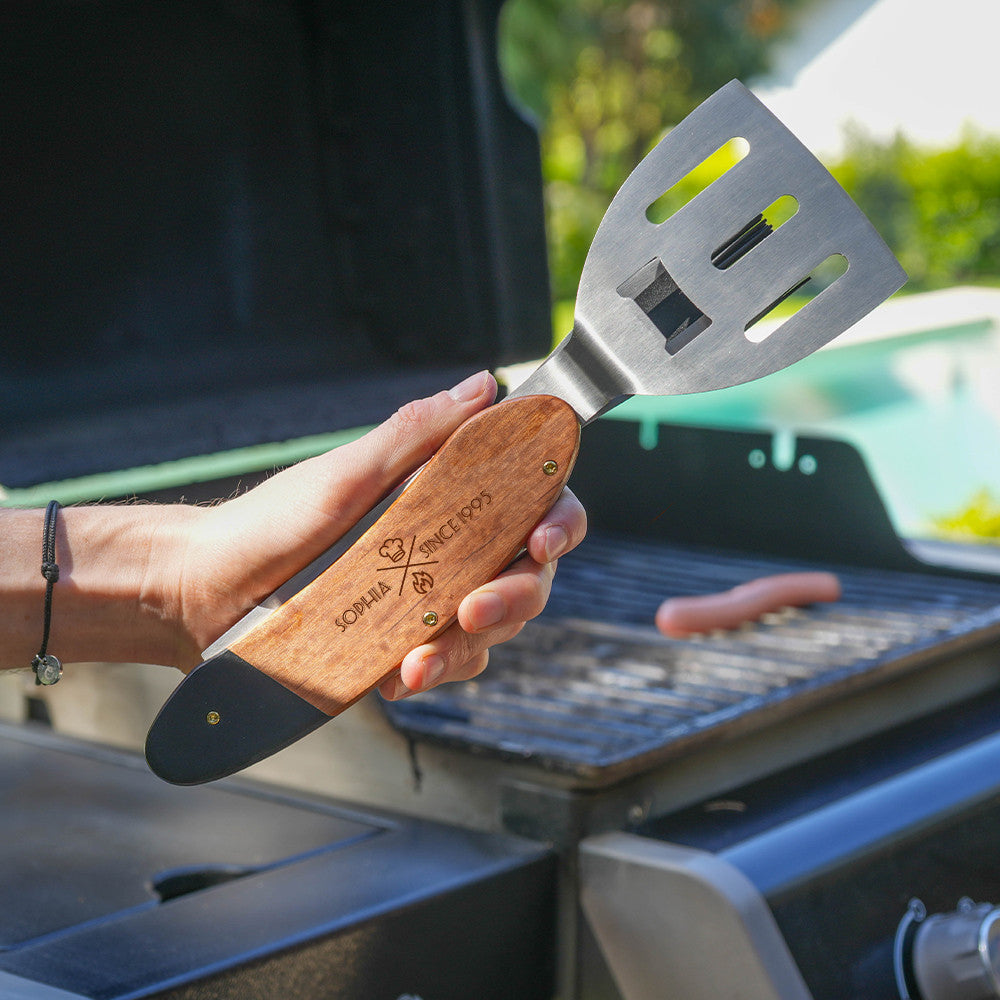 Couteau Suisse Barbecue Année de Naissance à Personnaliser - Accessoires Barbecue