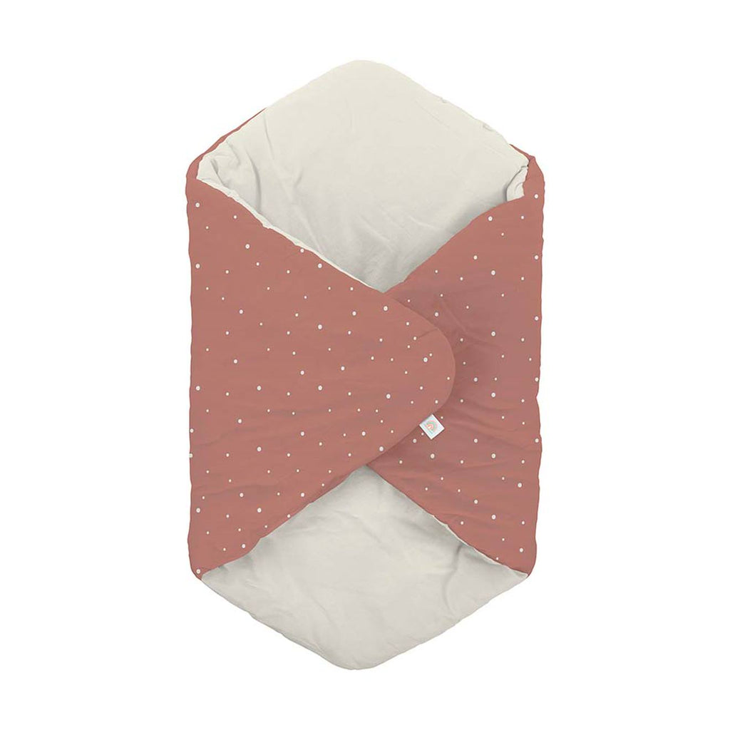 Couverture de berceau terra accessoire pour poupée marron