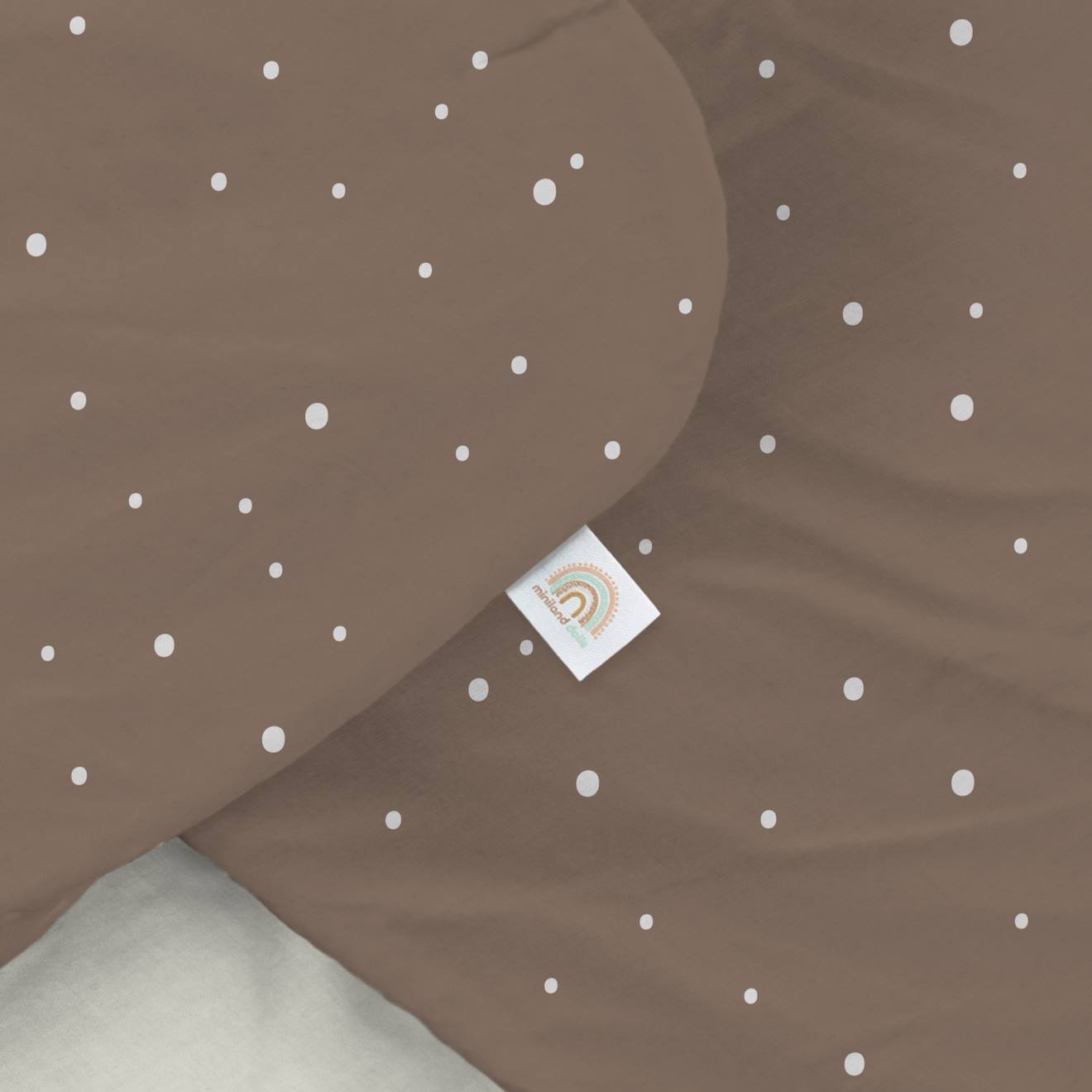 Couverture de berceau terra accessoire pour poupée marron