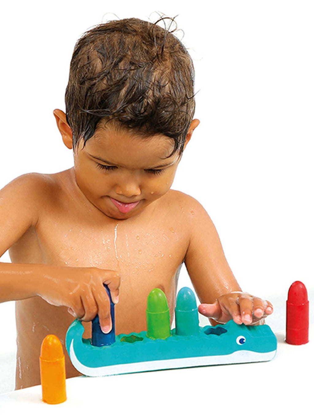 Crayons de bain - bleu
