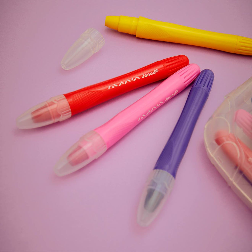 Crayons gel x10 - colo multicolore
