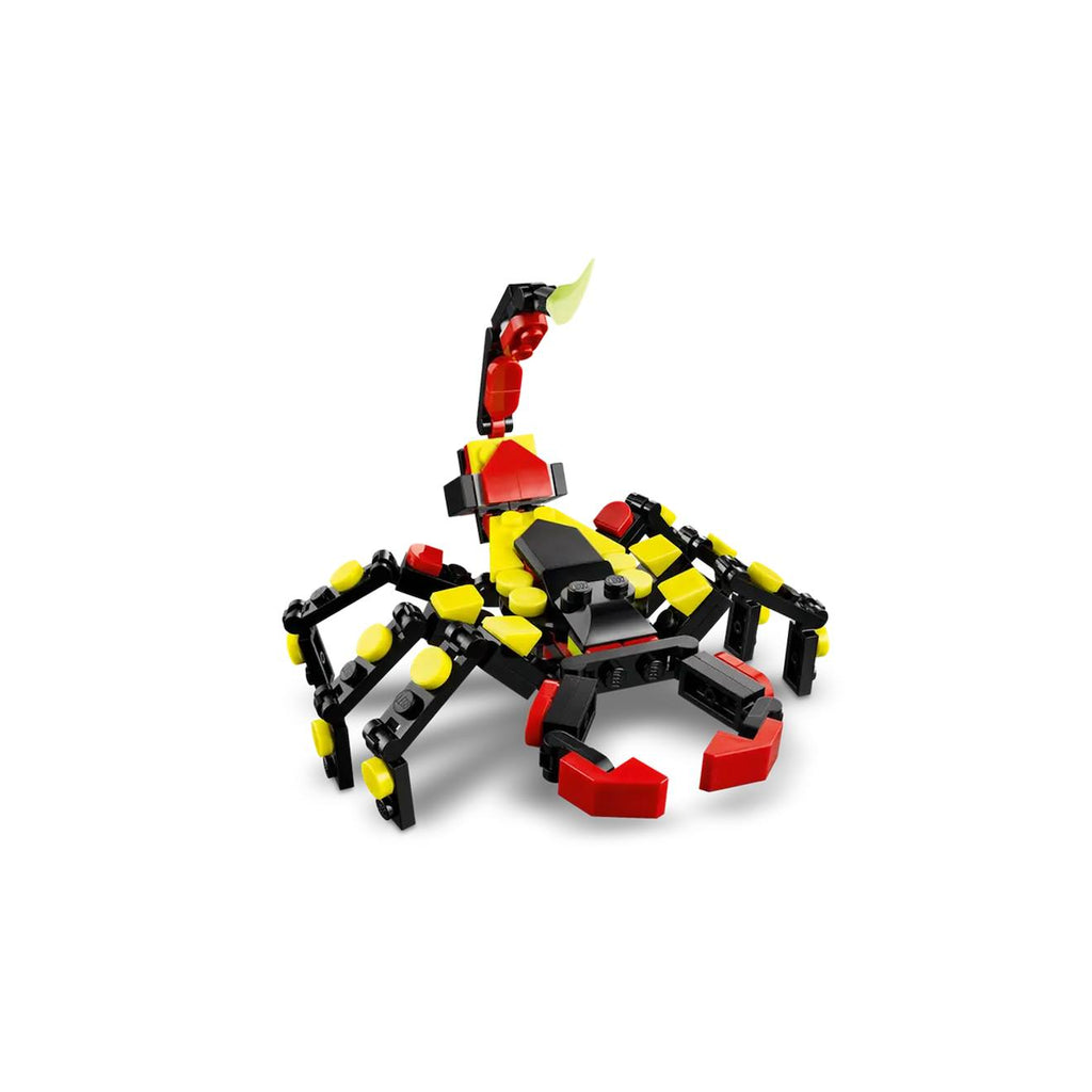 Creator 3 en 1 animaux sauvages : l'araignée surprenante 31159 multicolore