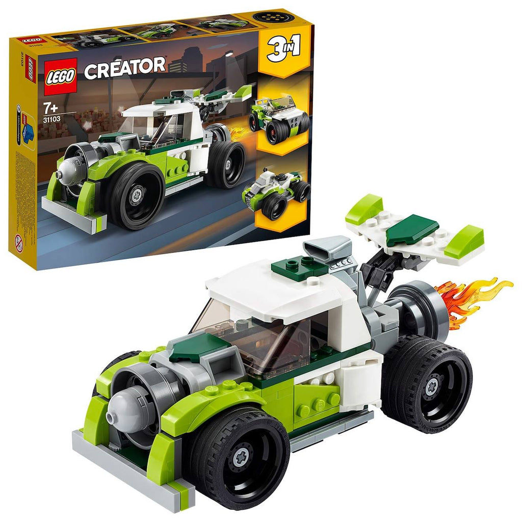 Creator 3 en 1 - le camion-fusée 31103 vert