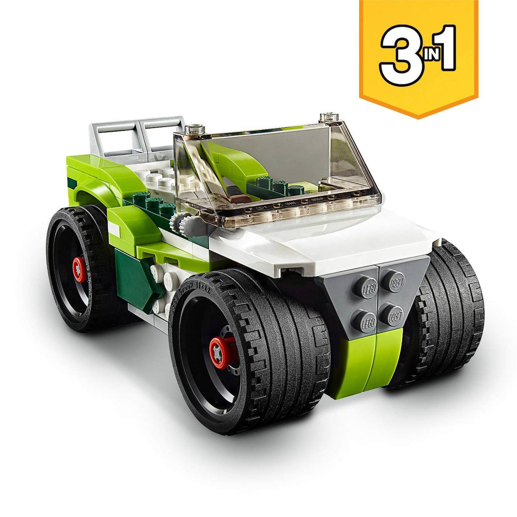 Creator 3 en 1 - le camion-fusée 31103 vert