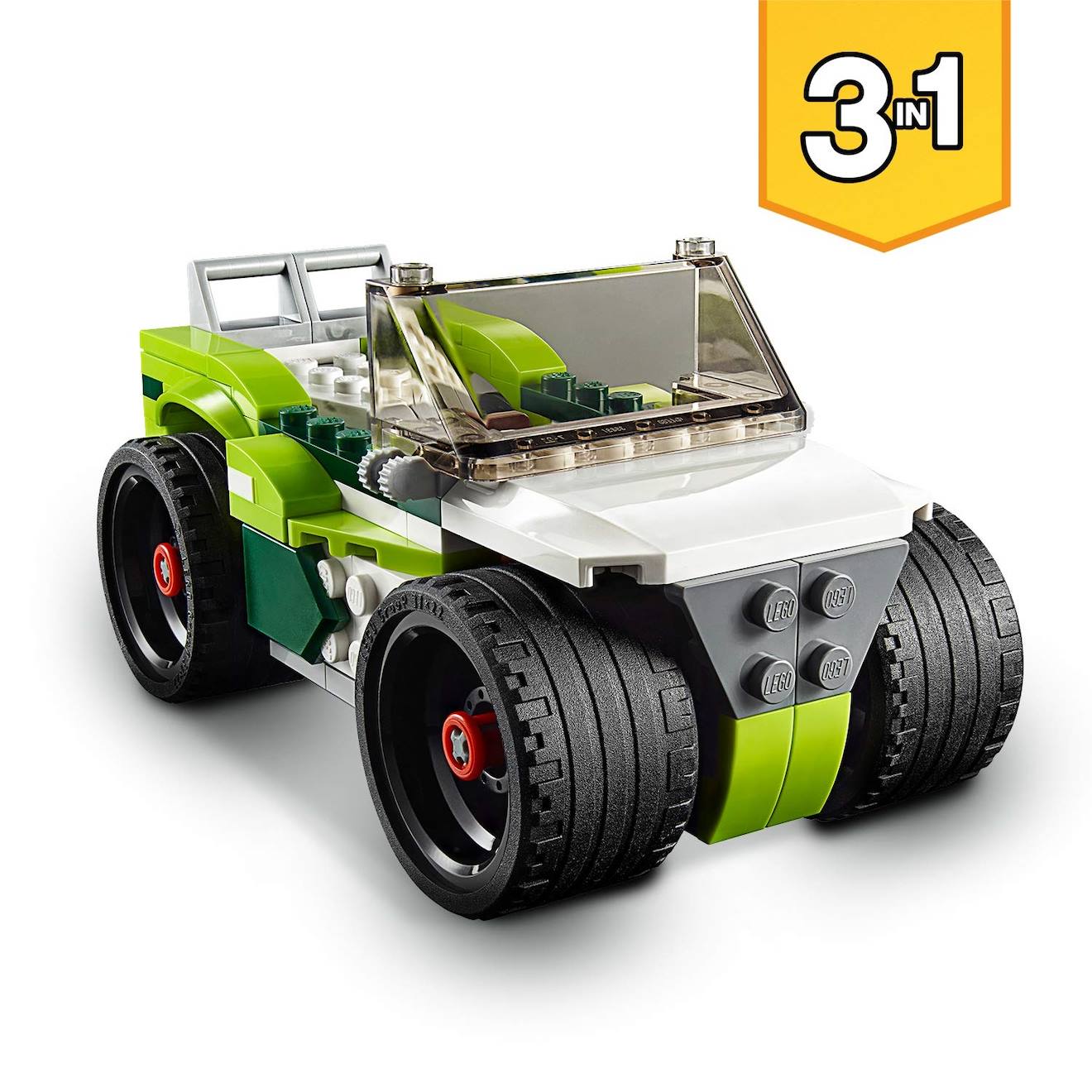 Creator 3 en 1 - le camion-fusée 31103 vert