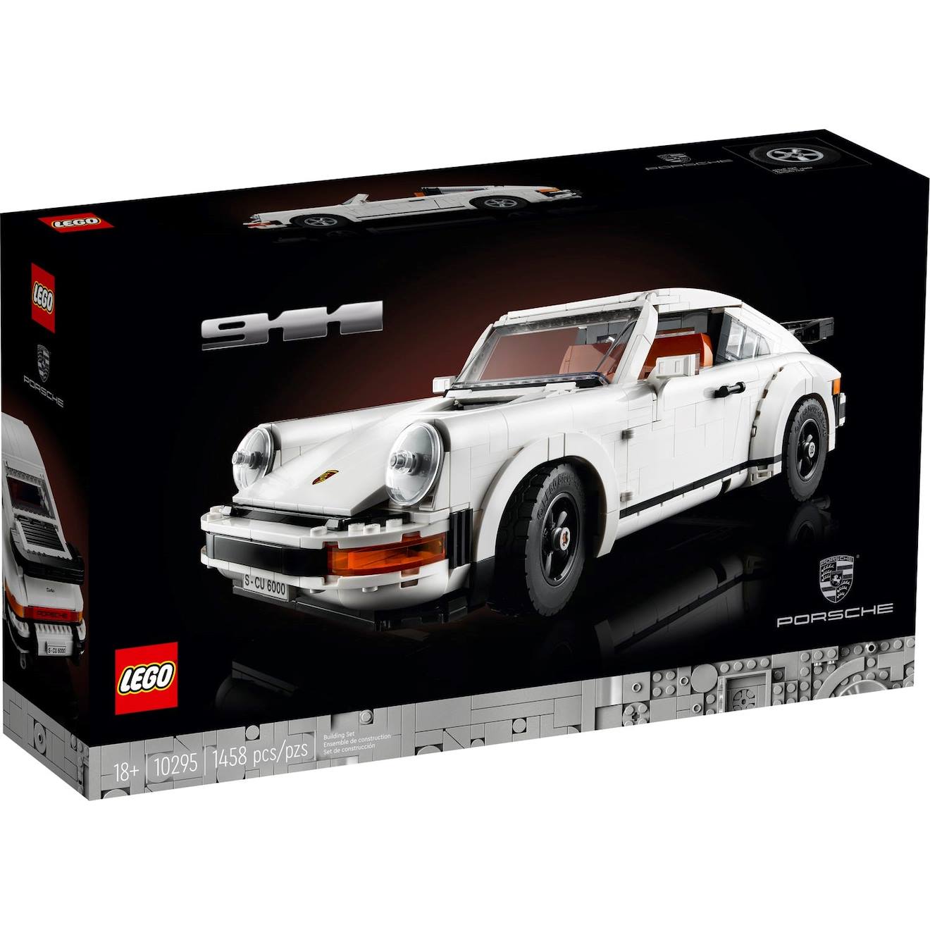 Creator porsche 911 10295 blanc