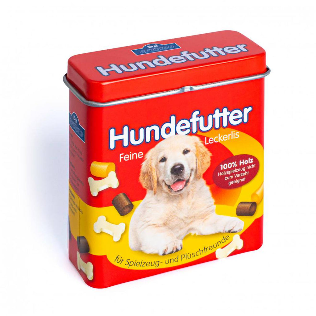 Croquettes pour chien en bois rouge