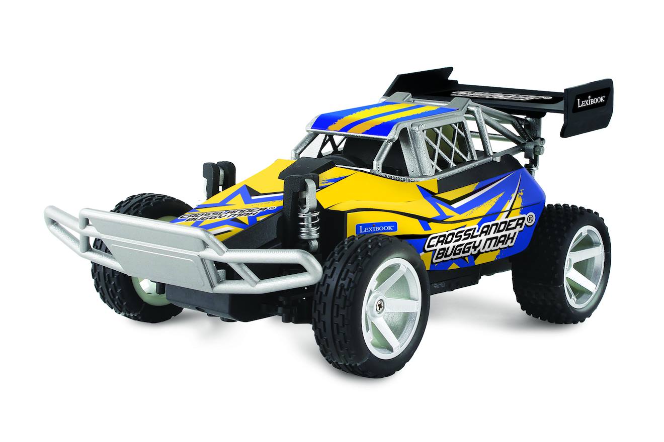 Crosslander buggy max – voiture buggy télécommandée rechargeable jaune