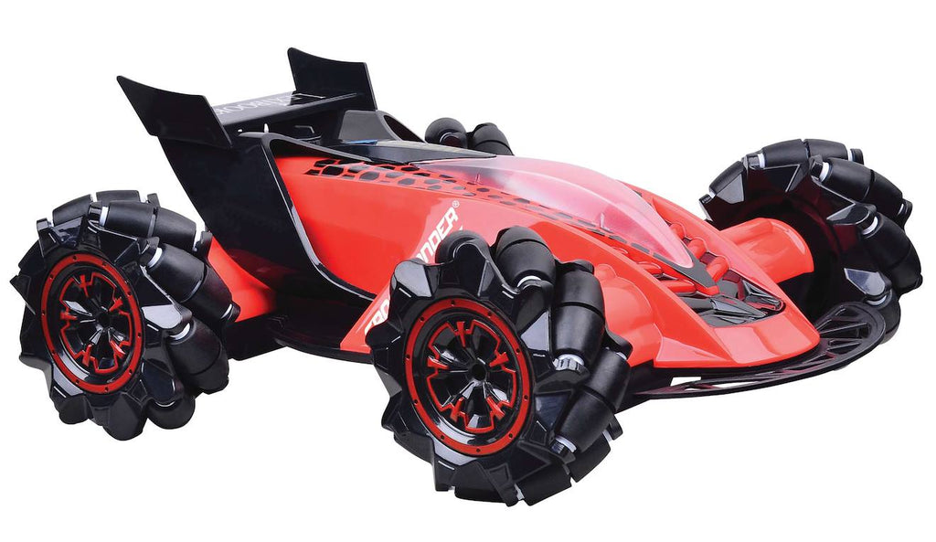 Crosslander fire – voiture télécommandée tout-terrain rechargeable rouge