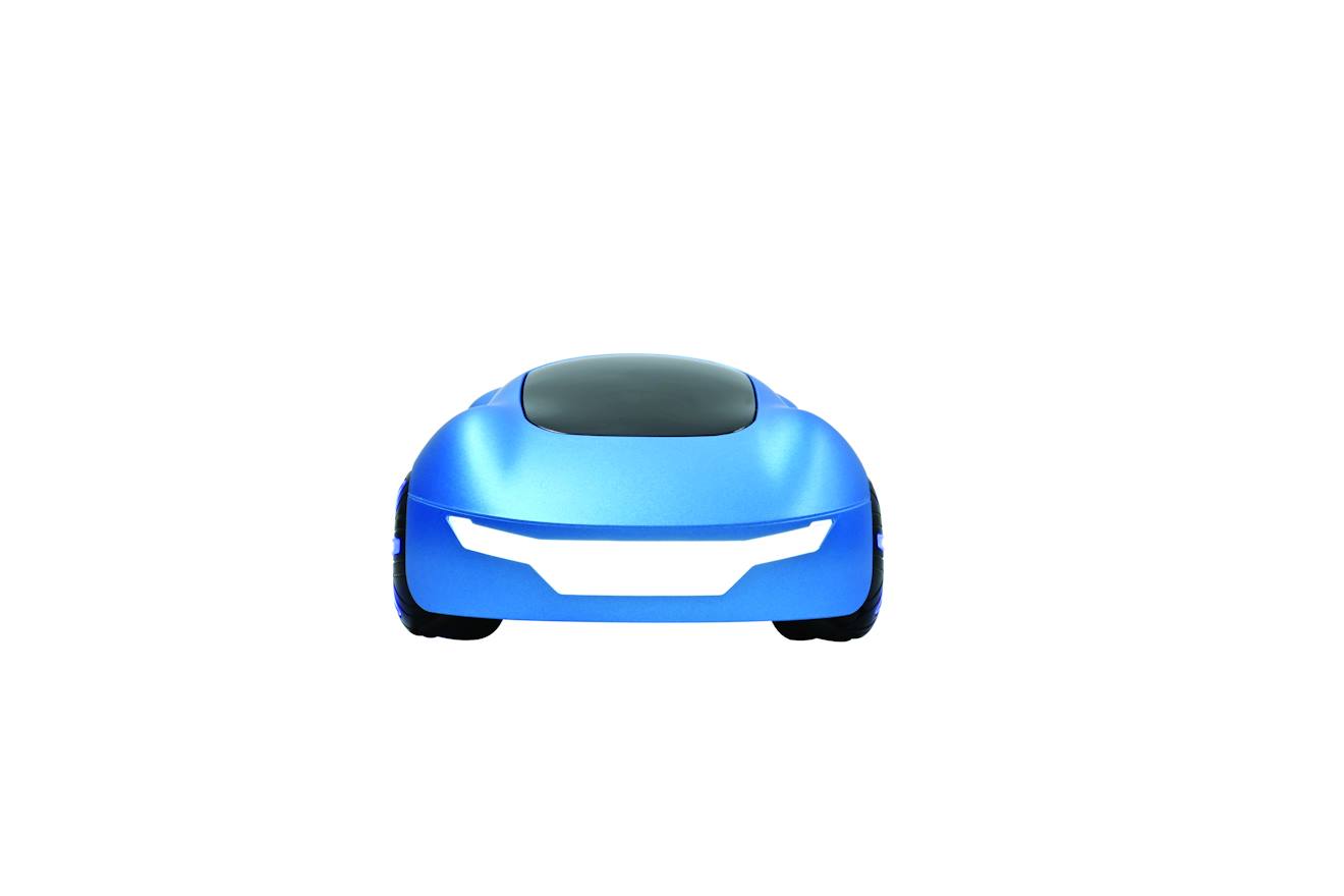 Crosslander phantom - voiture radiocommandée rechargeable et programmable bleu