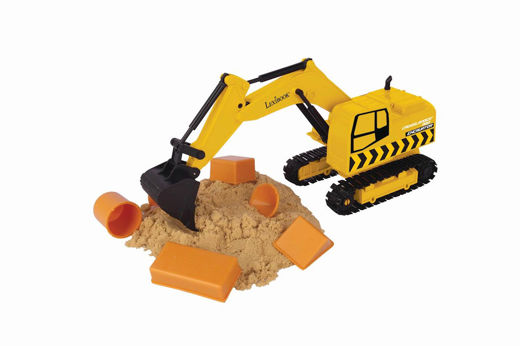 Crosslander pro tractopelle télécommandé avec bras articulé jaune