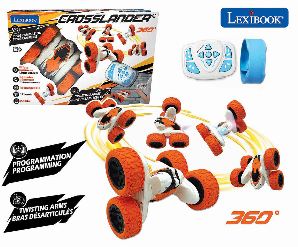 Crosslander – voiture télécommandée tout-terrain orange