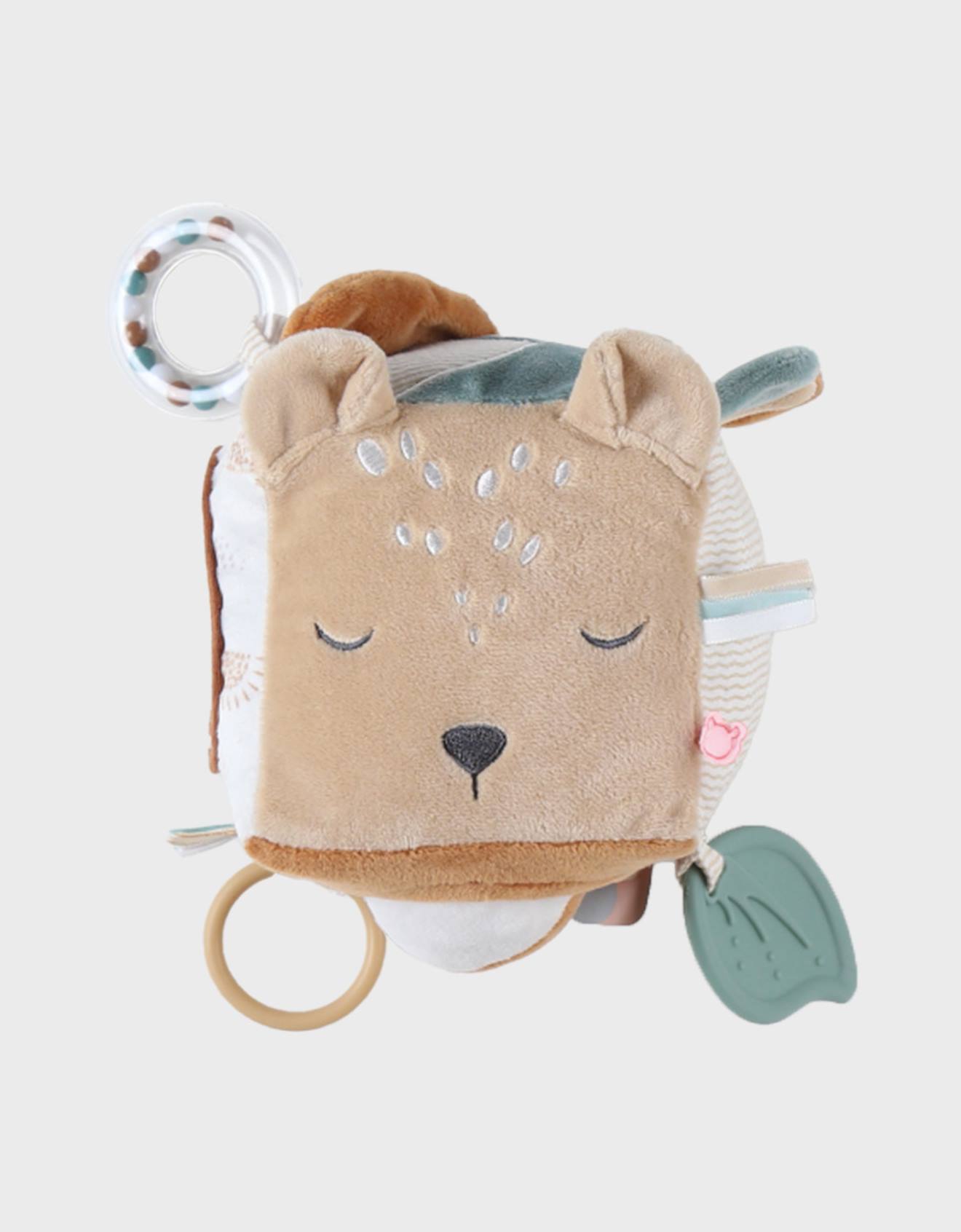 Cube d'activités babou beige