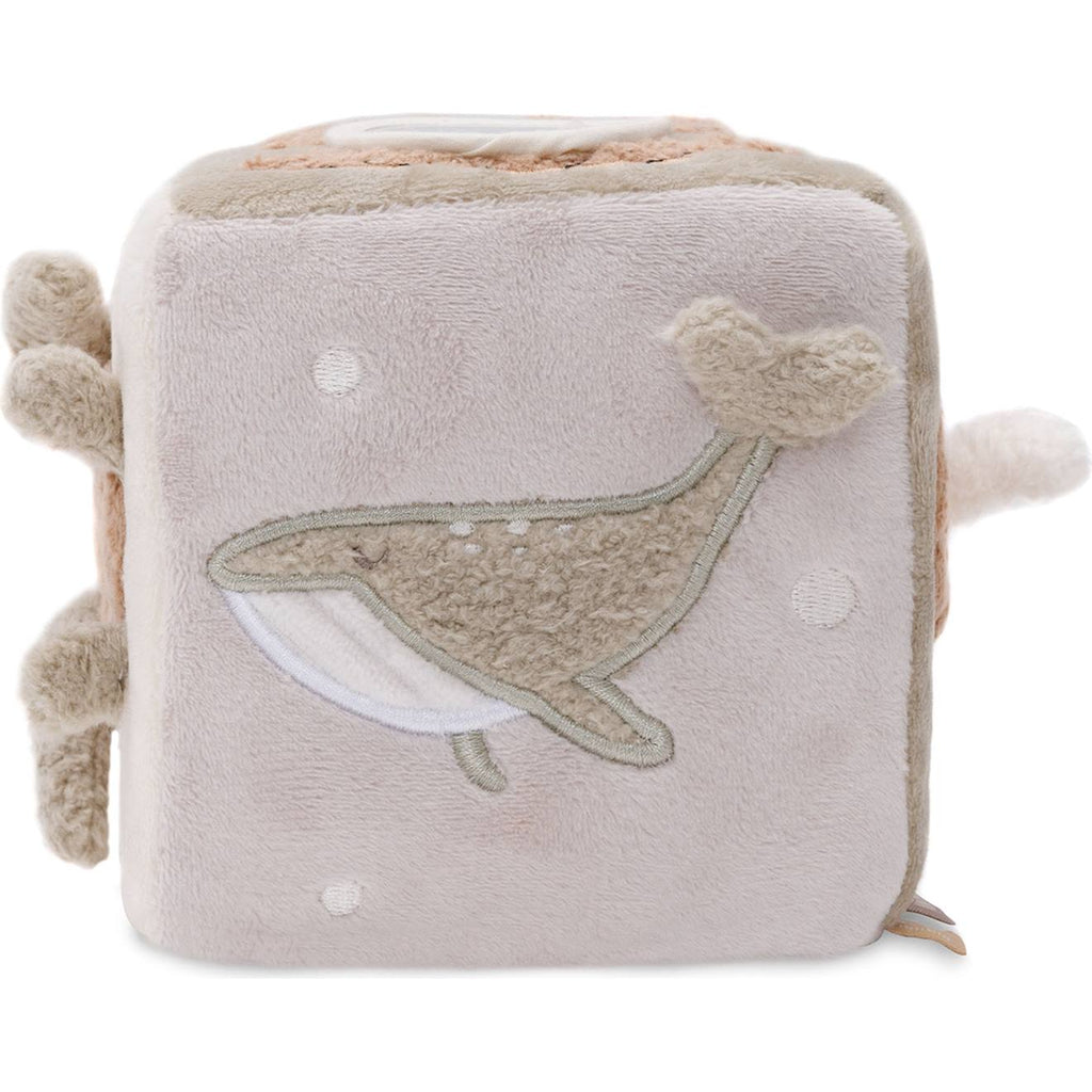 Cube d'activités deepsea gris, beige, marron