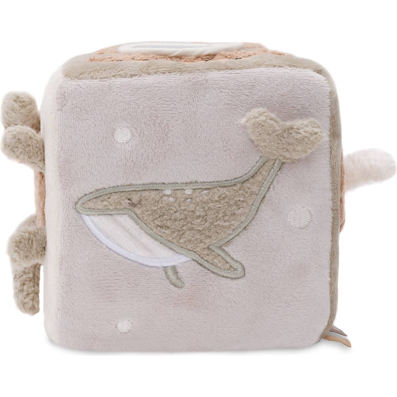 Cube d'activités deepsea gris, beige, marron