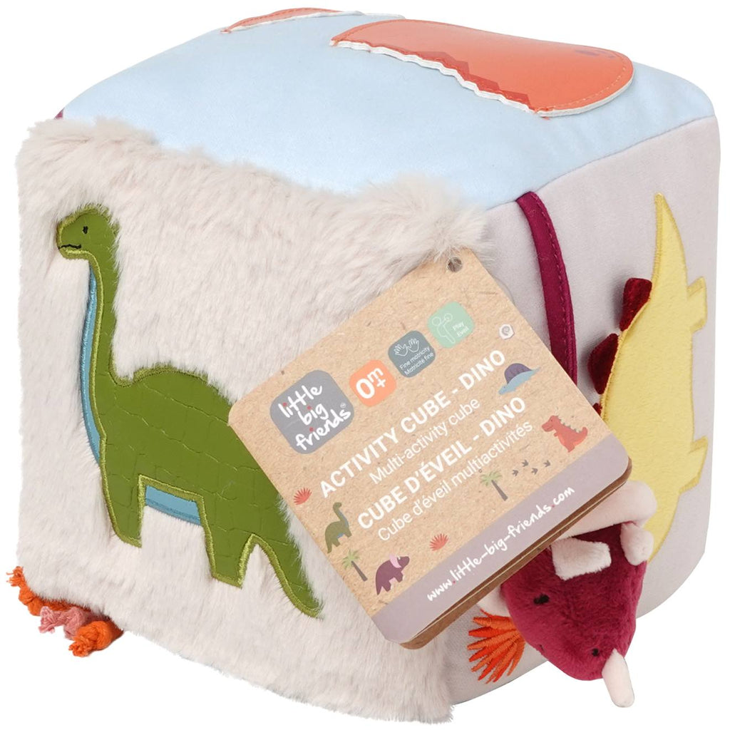 Cube d'activités jungle multicolore