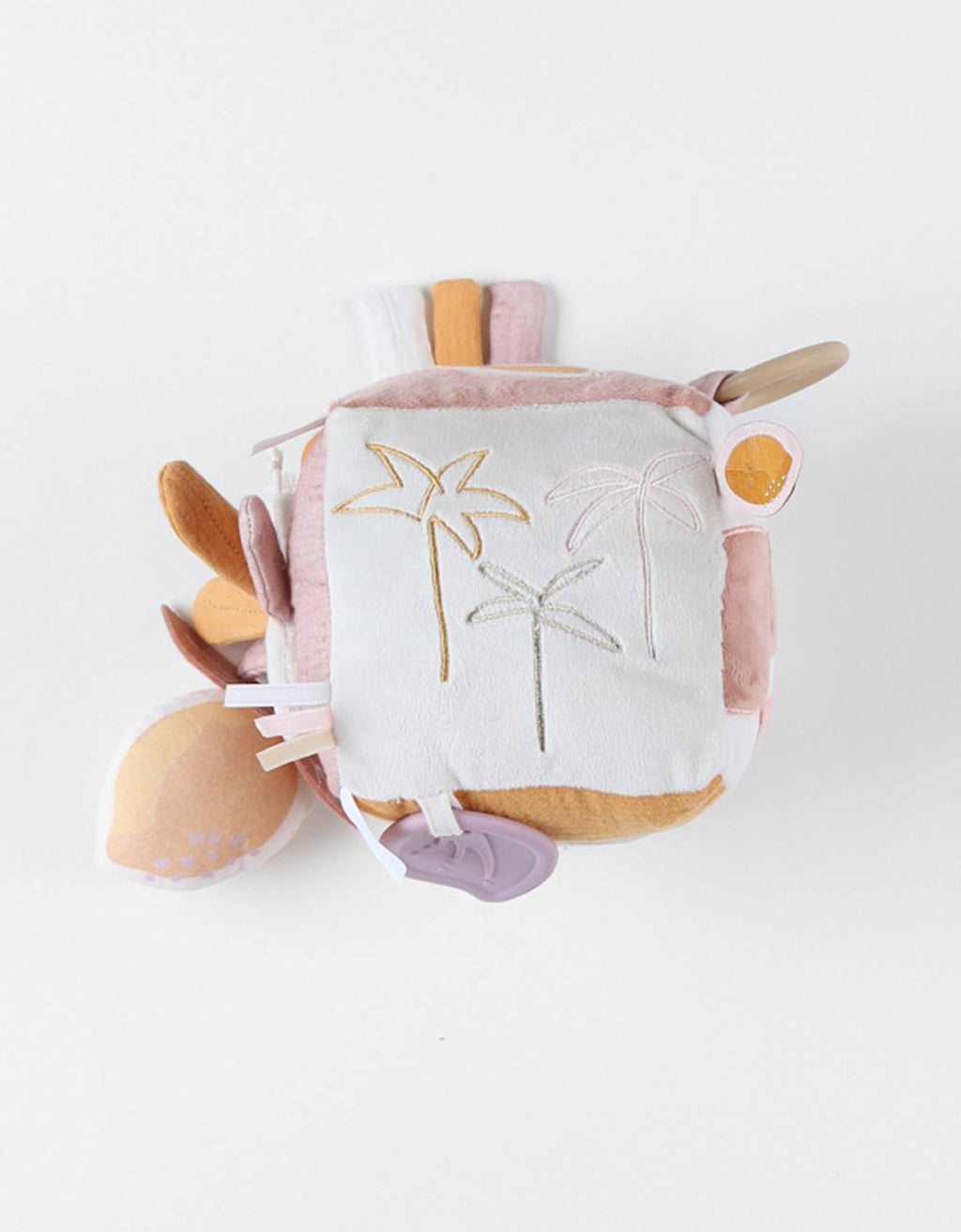Cube d'activités popsie gigi & louli en veloudoux blanc