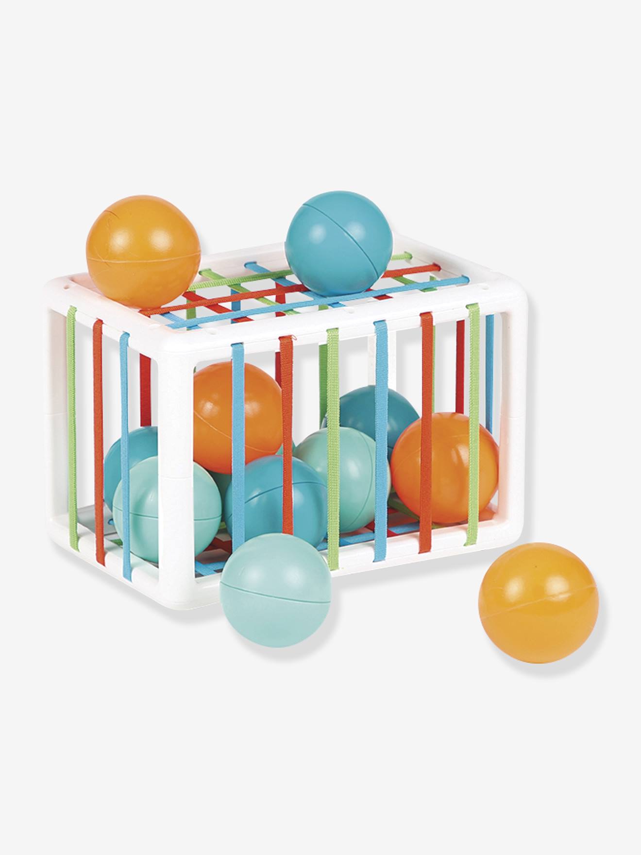 Cube de manipulation multicolore