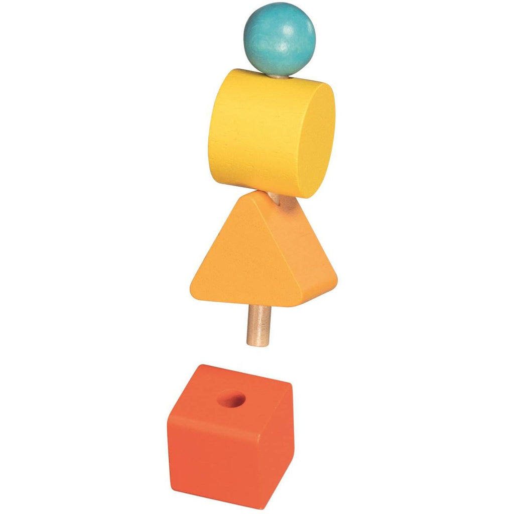 Cube de motricité et d'activités musicales rouge