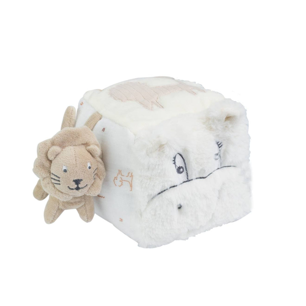Cube d'éveil beige