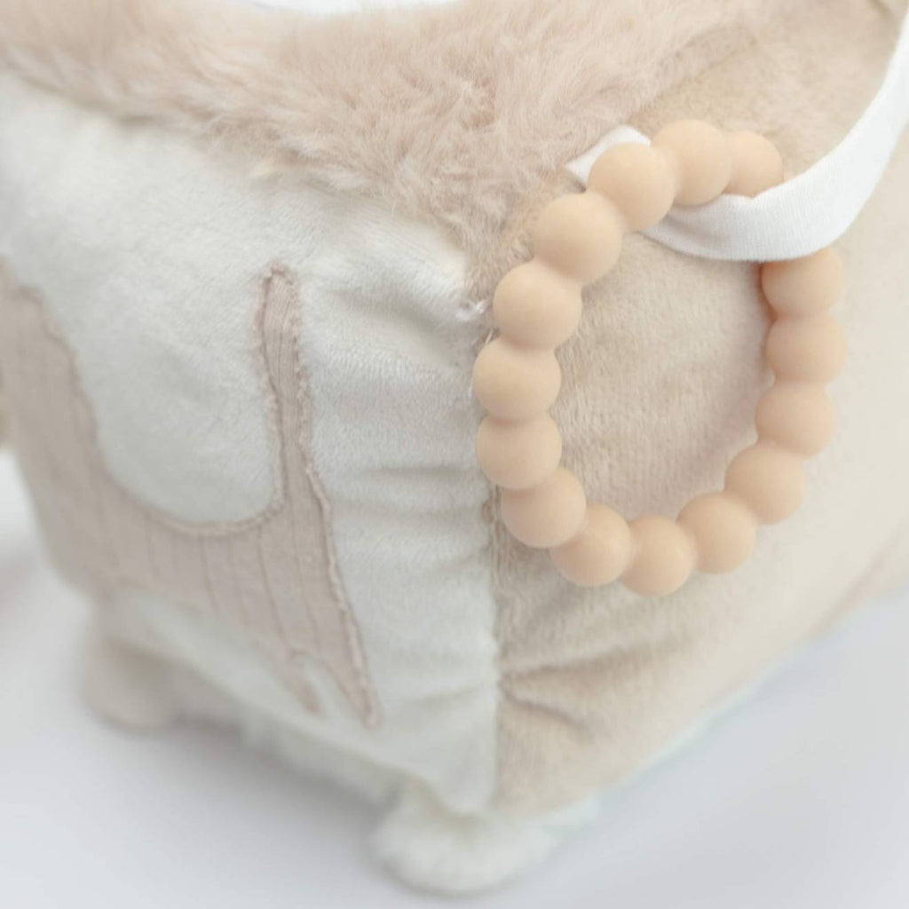 Cube d'éveil beige