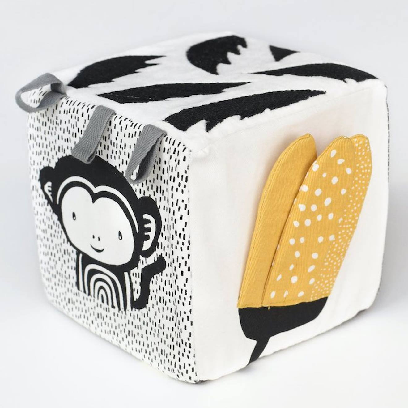 Cube sensoriel jungle multi-coloured