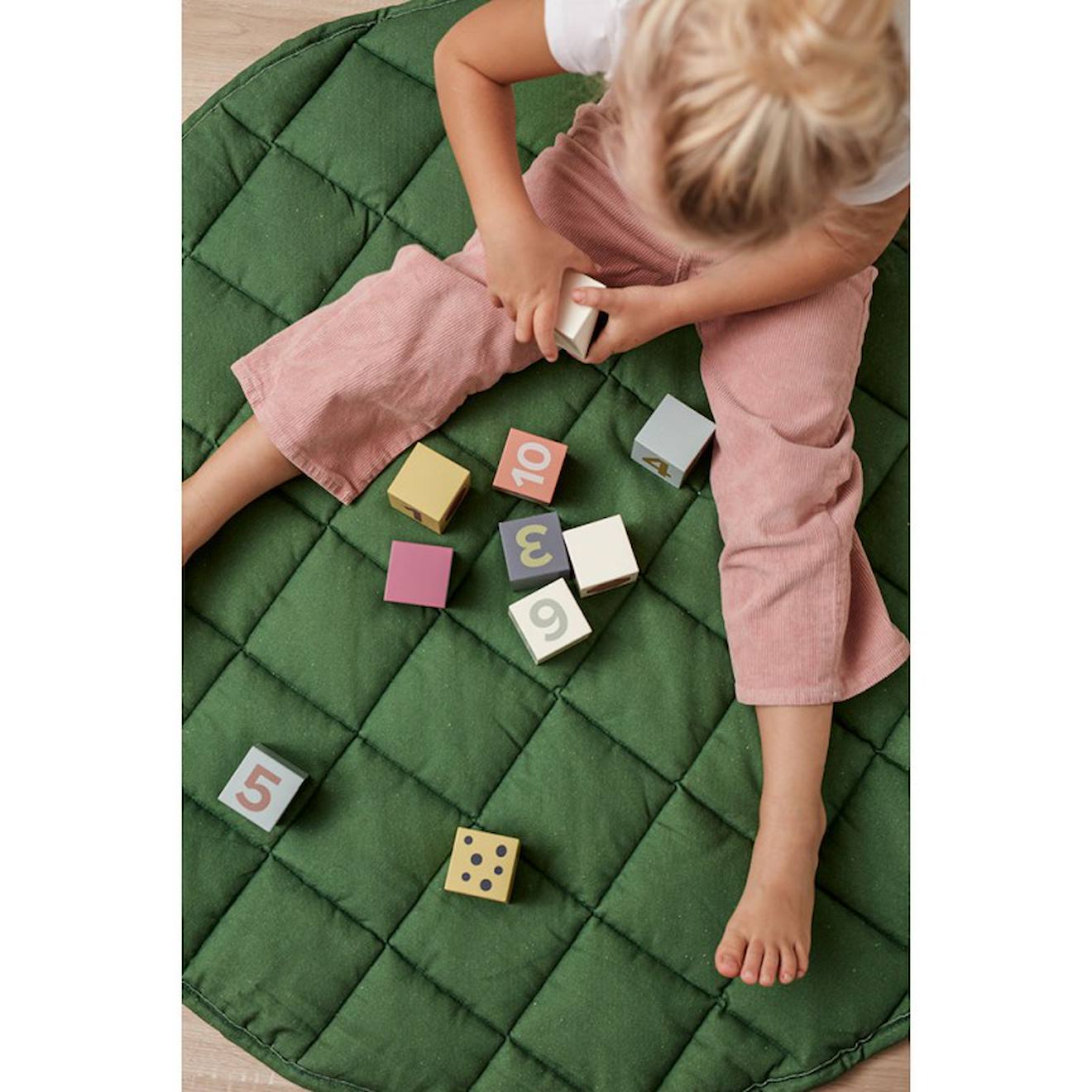 Cubes bois 10 pièces edvin multicolore