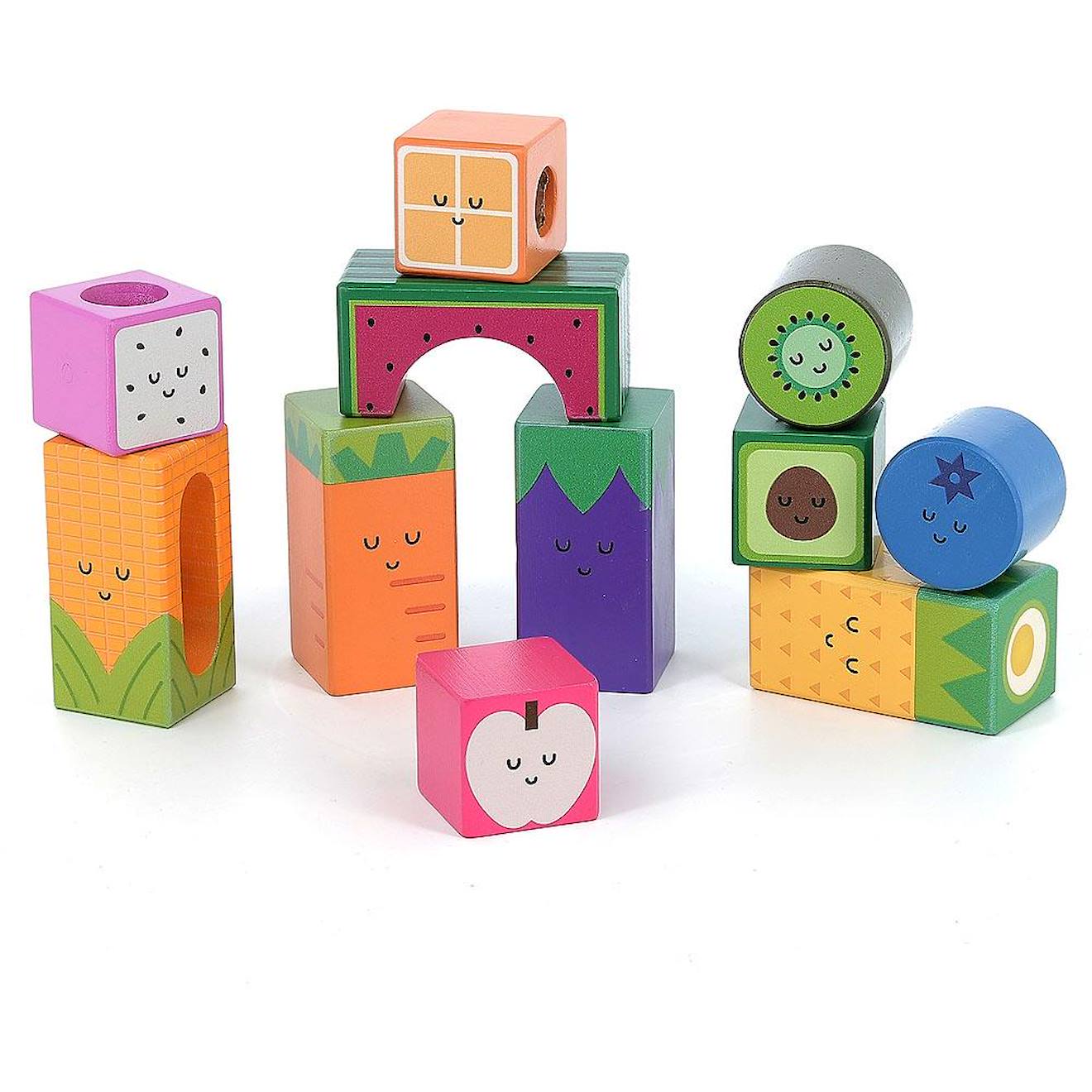 Cubes sonores fruits andy westface orange
