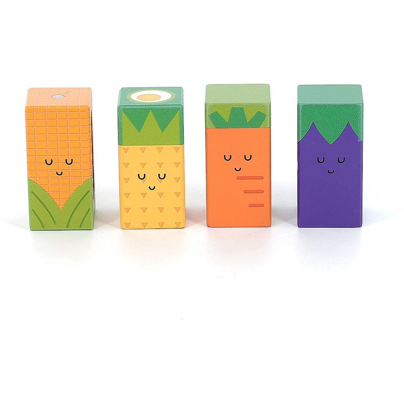 Cubes sonores fruits andy westface orange