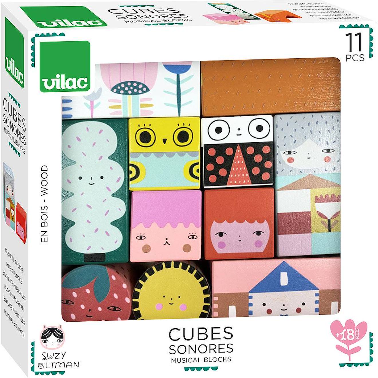 Cubes sonores suzy ultman blanc
